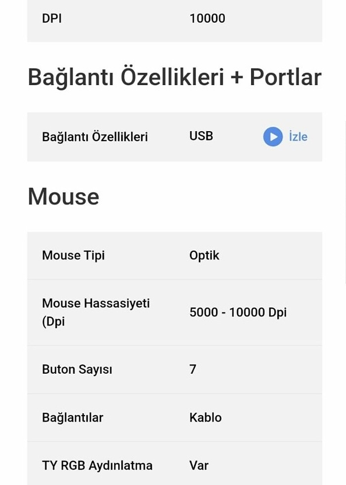 Rampage ByGame-M1 Kablolu Gaming Mause - Görsel 5