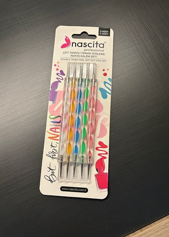Nascita Çift Taraflı Nail Art Kalem Seti - Görsel 2