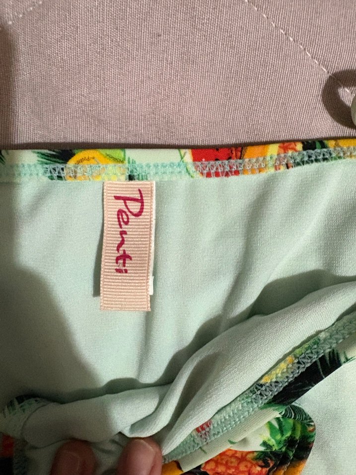 Renkli Desenli Bağcıklı Bikini Altı Penti - Görsel 2