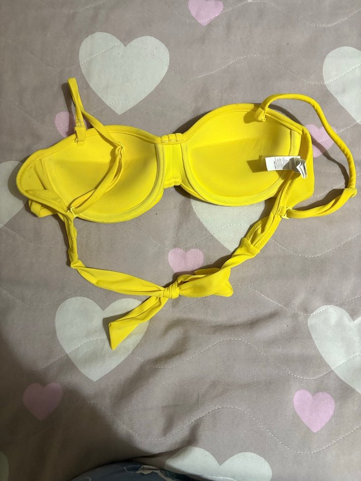 Sarı Bikini Üstü - Görsel 2