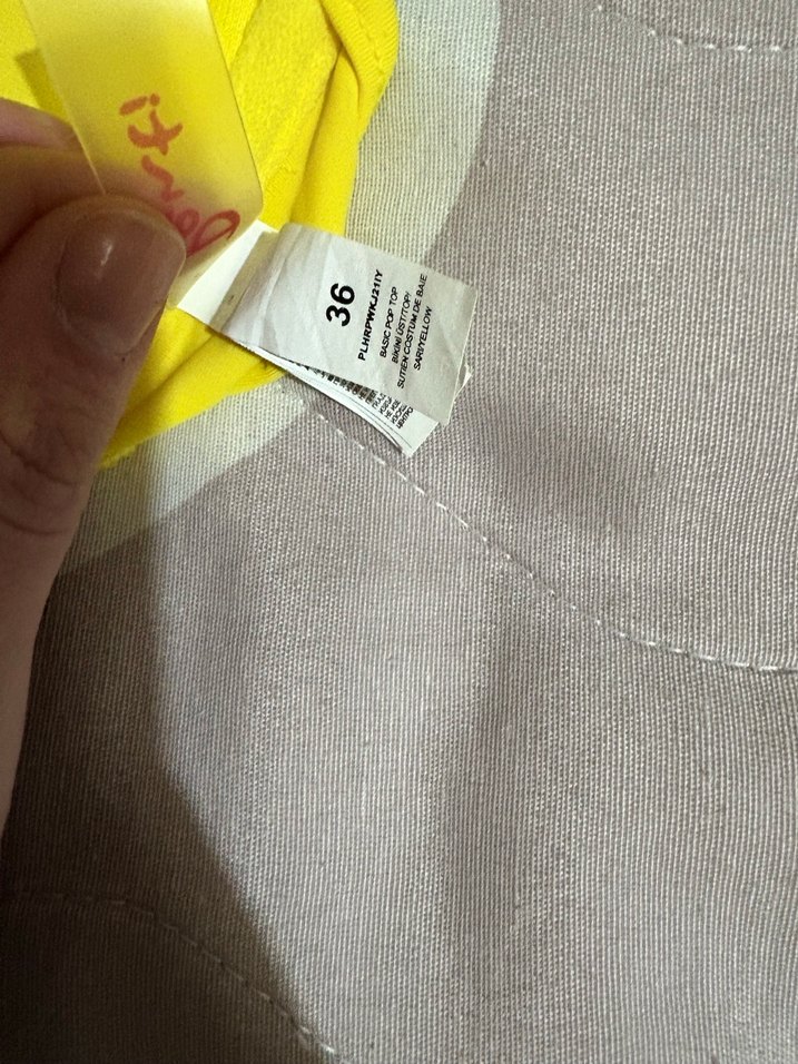 Sarı Bikini Üstü - Görsel 4