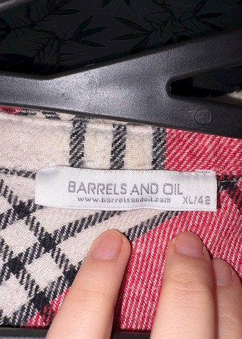 Kadın Kırmızı Ekoseli Uzun Kollu Gömlek - Görsel 2