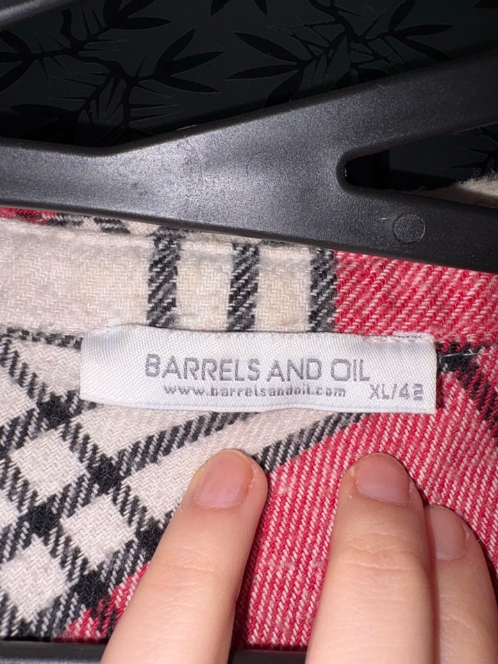 Kadın Kırmızı Ekoseli Uzun Kollu Gömlek - Görsel 2