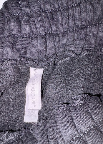 Yılan Desenli Siyah  Eşofman Altı - Görsel 3