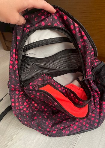 Koyu Pembe Bağlamalı Kadın Sırt Çantası orijinal üründür - Görsel 6