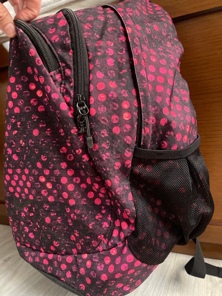 Koyu Pembe Bağlamalı Kadın Sırt Çantası orijinal üründür - Görsel 2