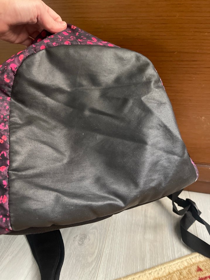 Koyu Pembe Bağlamalı Kadın Sırt Çantası orijinal üründür - Görsel 3