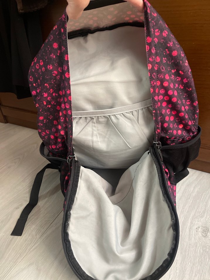 Koyu Pembe Bağlamalı Kadın Sırt Çantası orijinal üründür - Görsel 5