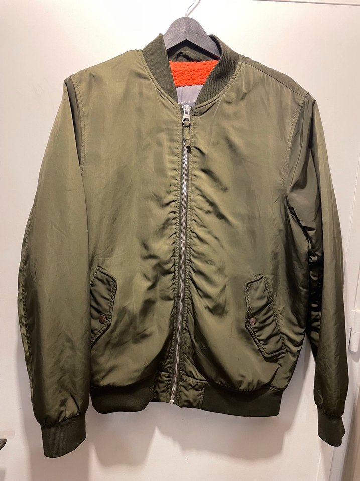 Zara Haki Bomber Ceket — görsel 2/7