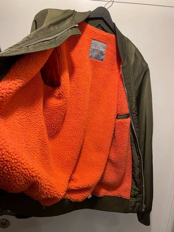 Zara Haki Bomber Ceket — görsel 4/7