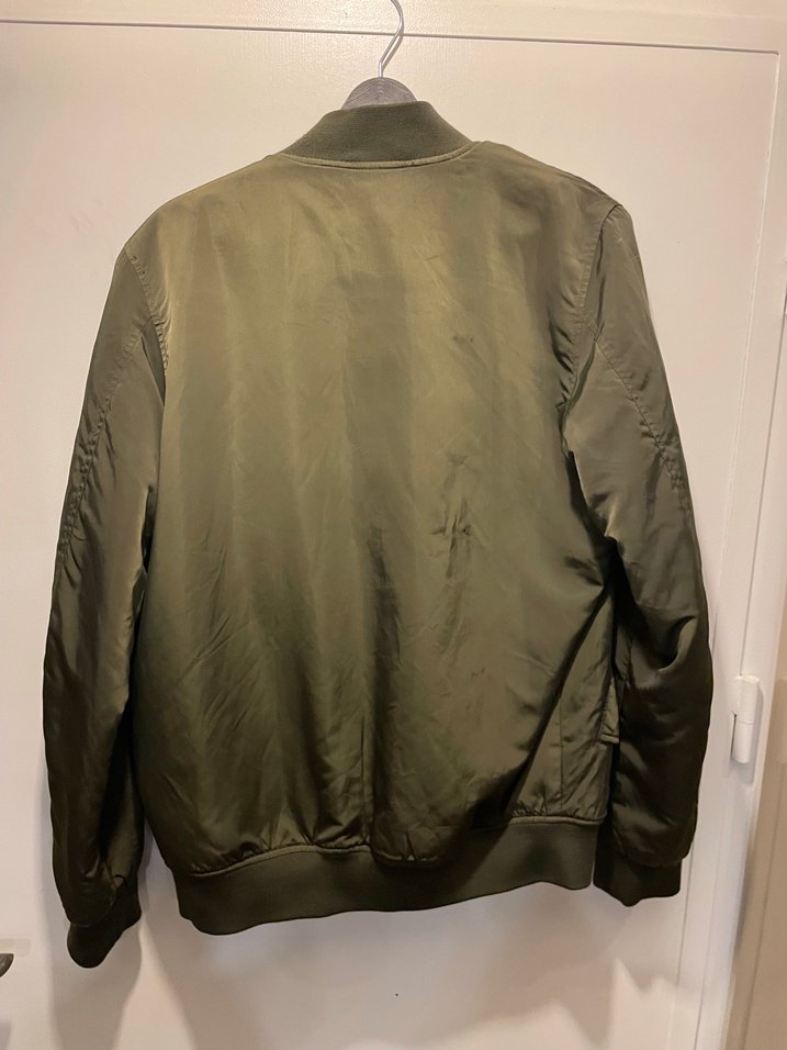 Zara Haki Bomber Ceket — görsel 3/7