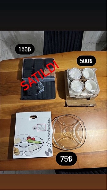 Kahvaltılık ve çerezlik İstanbul desenli