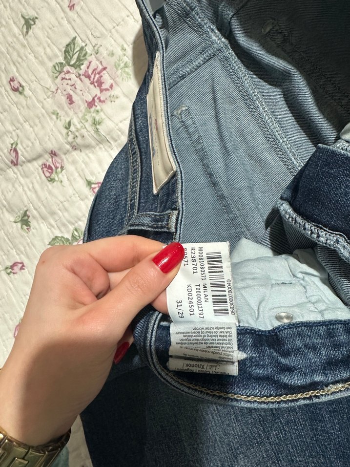 Mavi Erkek Milan Model Kot Pantolon - Görsel 4