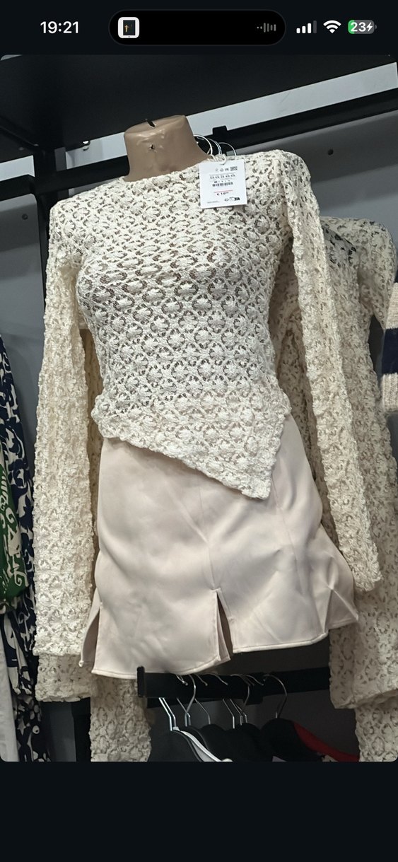 Pull&Bear Dantelli Top - Görsel 3