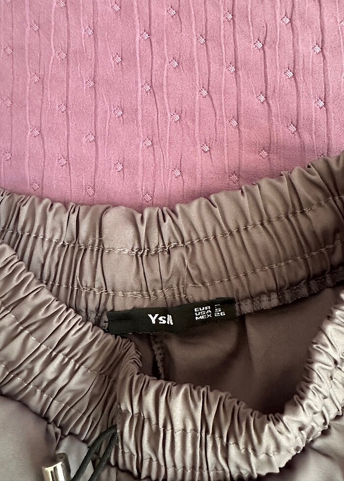 Füme-Gri Kargo Pantolon - Görsel 3