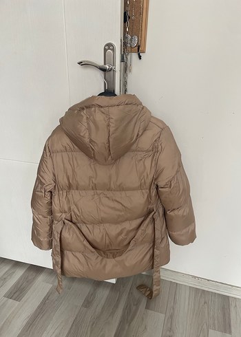Trendyol & Milla Bej Kadın Midi Kışlık Mont