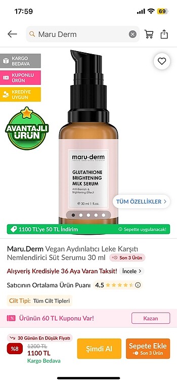 Beden Renk Bakım