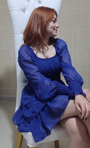 Zara Şifon elbise