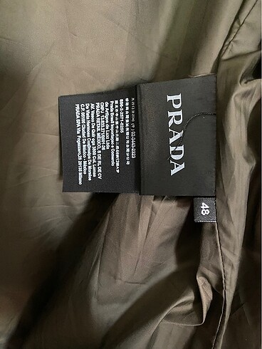 xl Beden Prada Yağmurluk Ceket