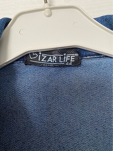 Zara Uzun Denim Kot Ceket