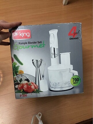 King gourmet mutfak robotu