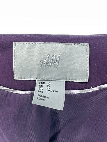 40 Beden mor Renk H&M Blazer %70 İndirimli.