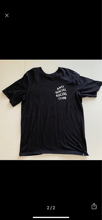 Diğer Shout Anti social social club tshirt