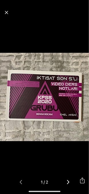 Benim Hocam video ders notu