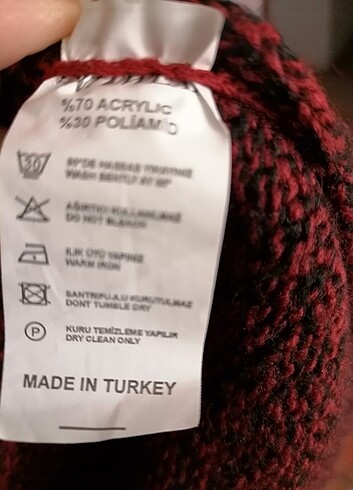 s Beden bordo Renk Uzun hırka