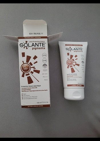 Solante Pigmenta SPF 50+ Güneş Koruyucu