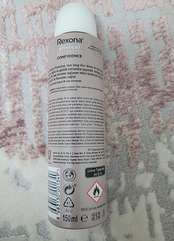 Diğer Rexona clinical deodorant 