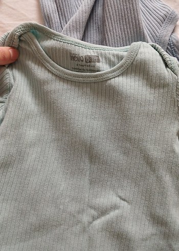 Gri Erkek Bebek Uzun Kollu Triko Body - Görsel 5