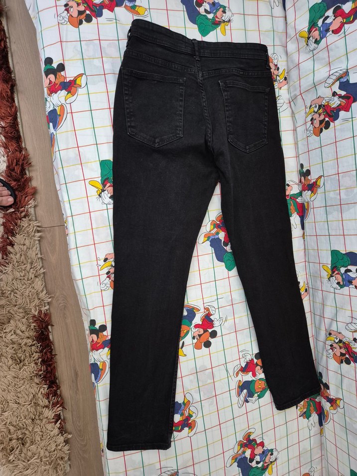 Erkek Siyah Regular slım Pantolon - Görsel 2