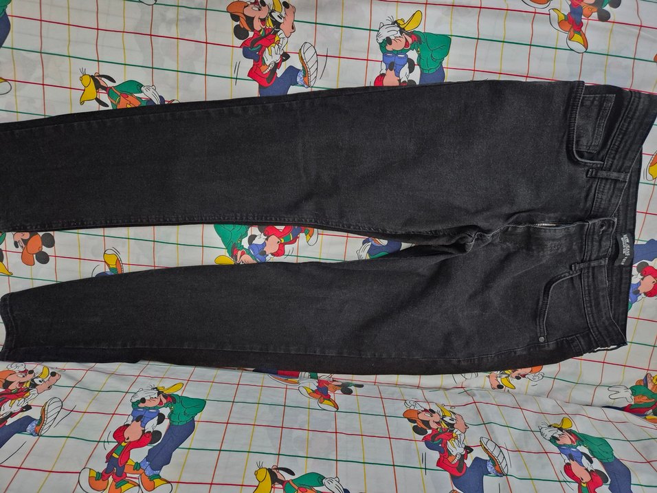 Erkek Siyah Regular slım Pantolon - Görsel 5