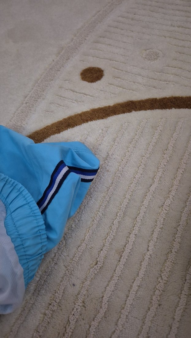 Mavi renk deniz şortu 8-9 yaş - Görsel 2