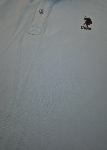 Erkek Mavi Kısa Kollu Polo Tişört 13-14 yaş - Görsel 3