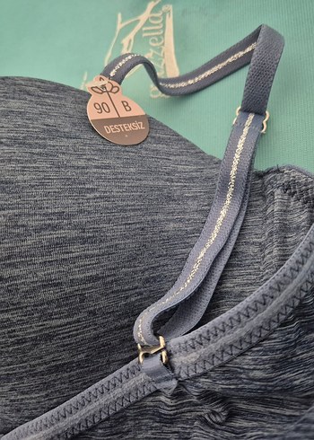 Mavi Bohem Atletik Sütyen 90-B desteksiz - Görsel 2