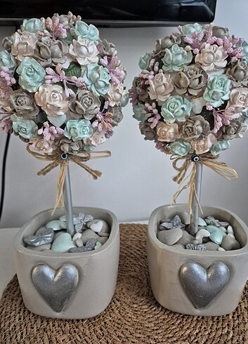 El yapımı saksılı ciçek - Görsel 4