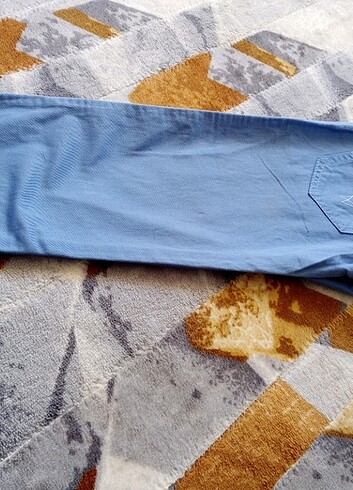 5 Yaş Beden mavi Renk 4-5 yaş uyumlu pantolon 