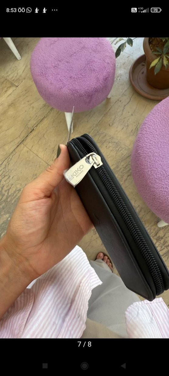 KIKO Siyah Makyaj Fırça Seti - Görsel 5