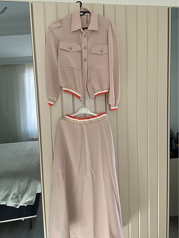 Zara Samsara bej takım