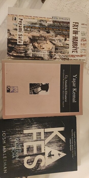 3 adet kitap