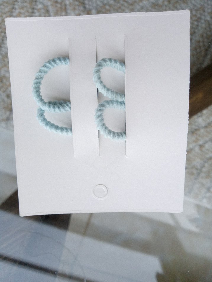 Pastel Mavi Boncuklu Çocuk Saç Tokaları - Görsel 3