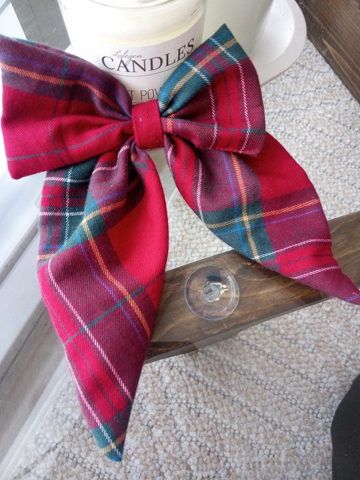  Ekoseli Kurdele Toka - Görsel 2