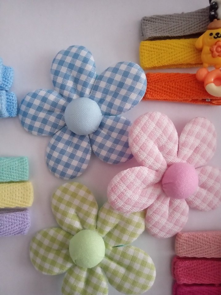 Çiçek ve Karakter Figürlü Renkli Çocuk Toka Seti - Görsel 5