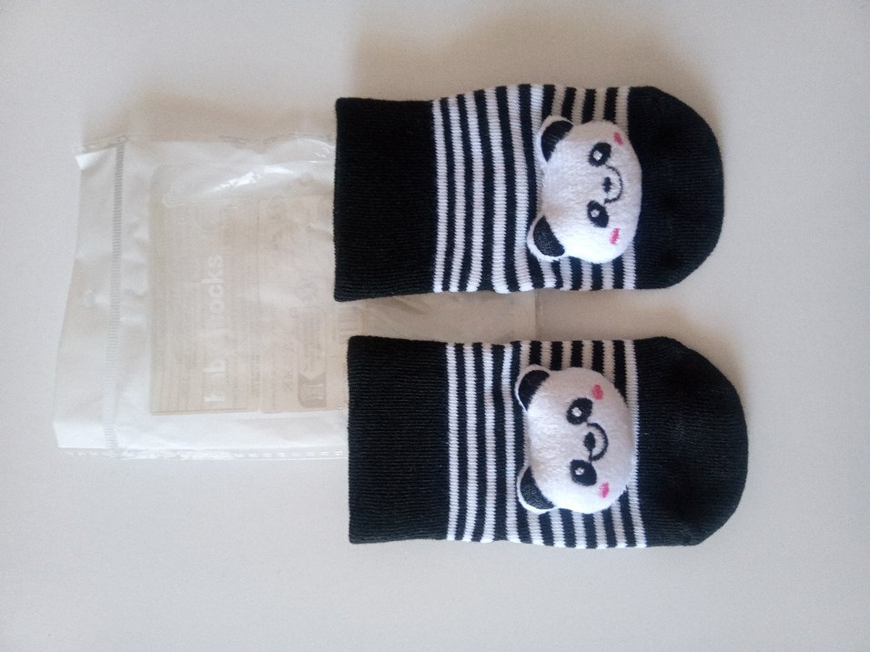 Renkli Zebra Desenli Erkek Çorap - Görsel 3