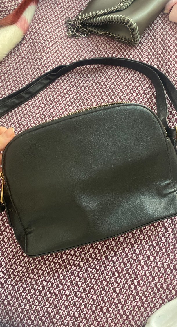 Yılan Desenli Siyah Deri Kadın Cüzdan - Görsel 2