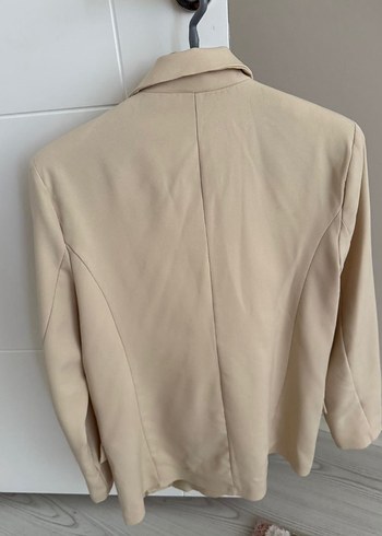 Trendyol & Milla Bej Düğmeli Kadın Blazer Ceket