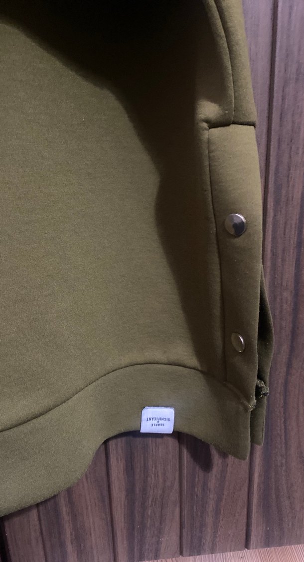 Fahhar Haki Oversize Sweatshirt - Görsel 3