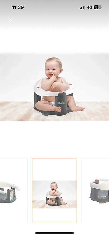 BabyJem Babyjem Bebek banyo ve mama oturağı